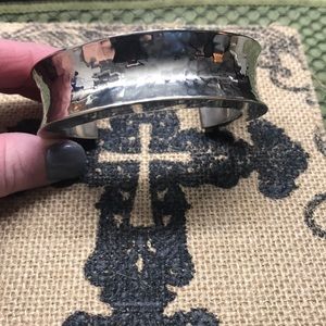 Beautiful silver cuff bracelet